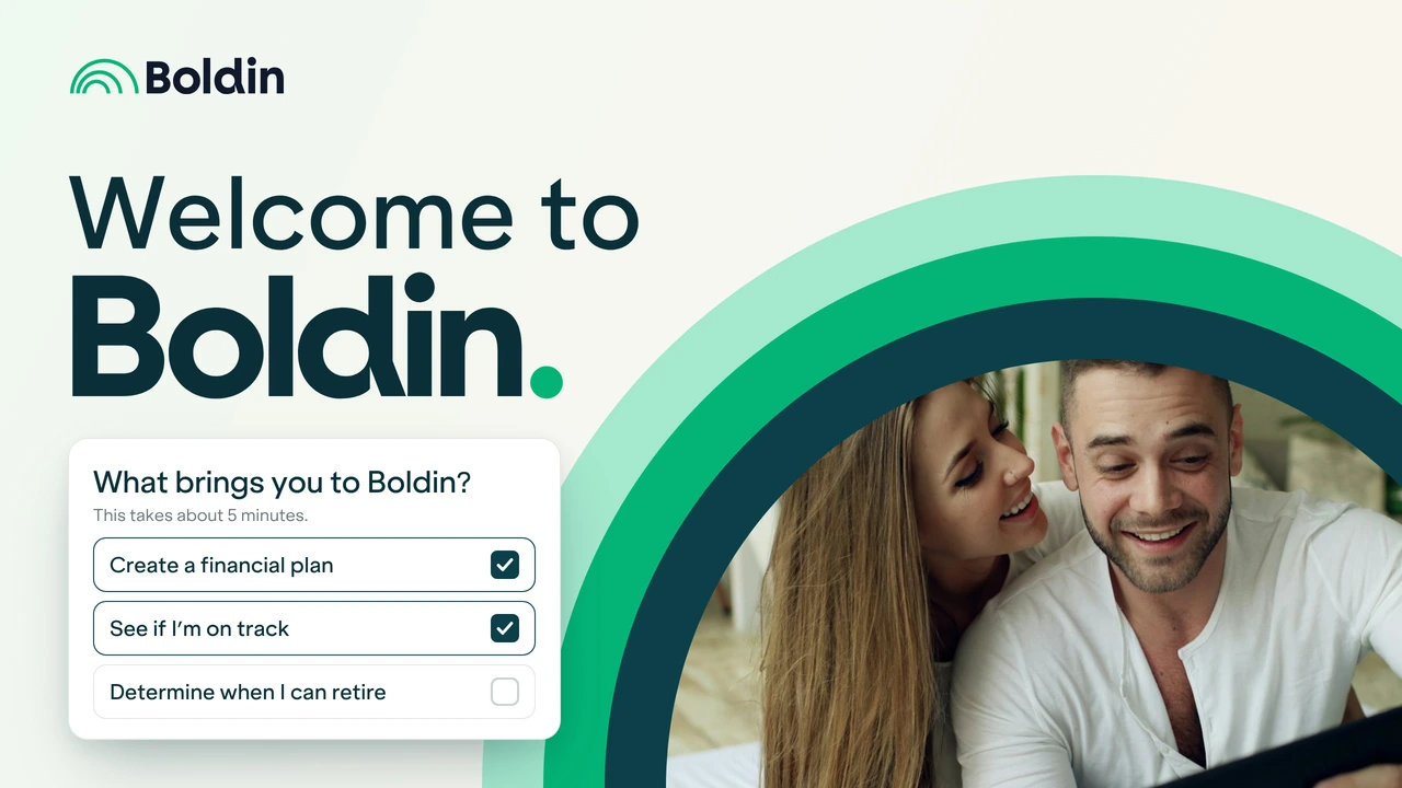 Boldin — Welcome to Boldin — onboarding concept