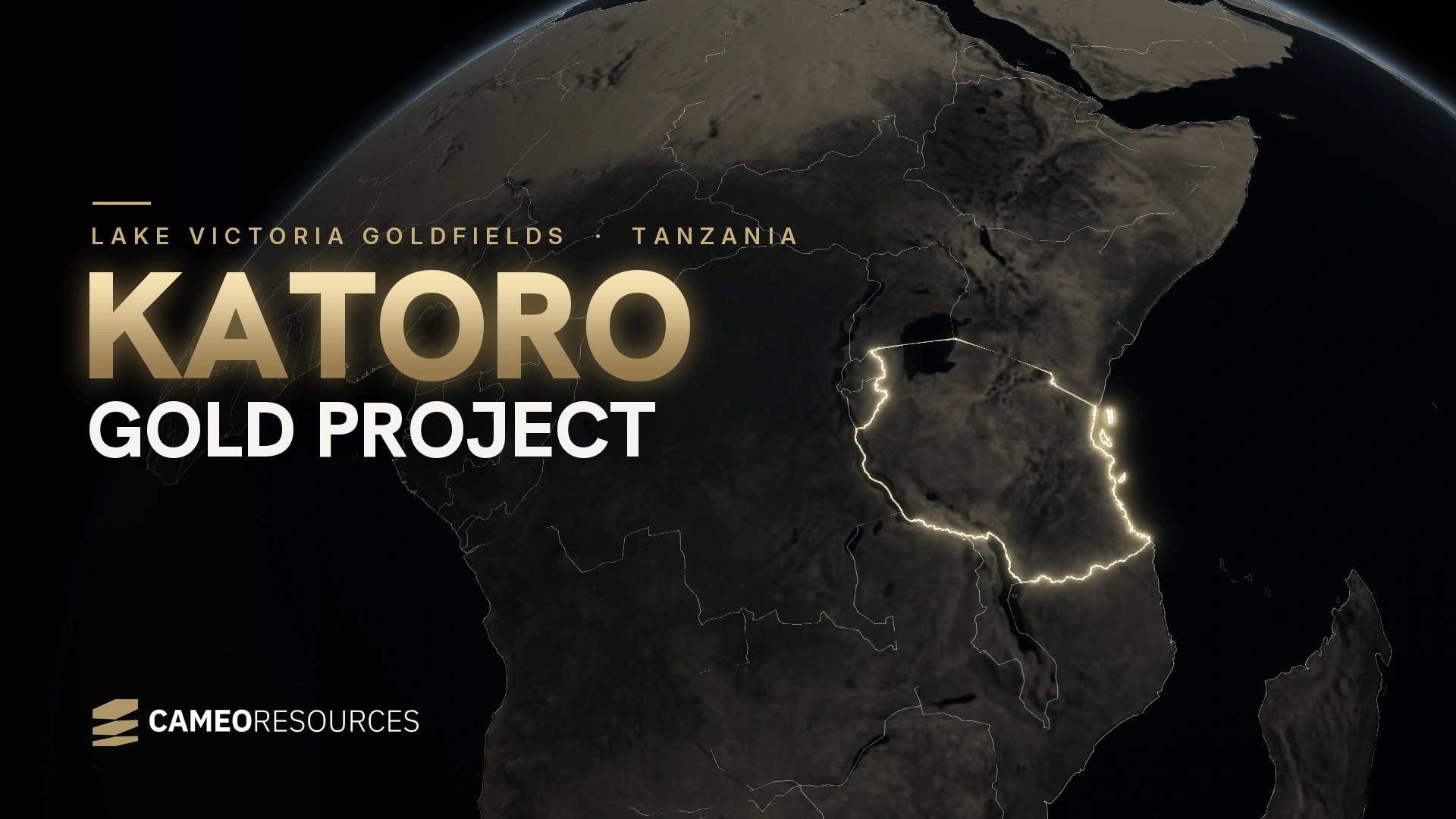 Cameo Resources — Katoro Gold — project hero