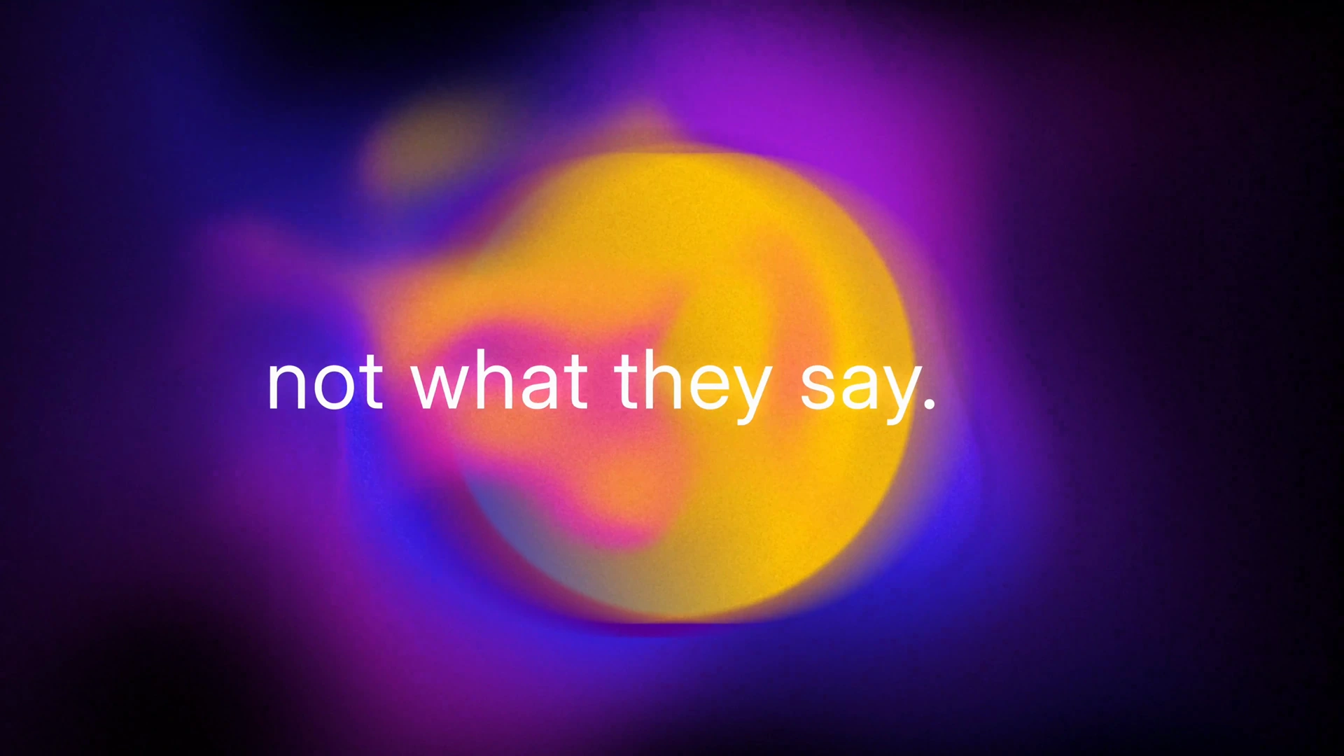 OptimizingAI film still: Turn a feeling into a visual signal.